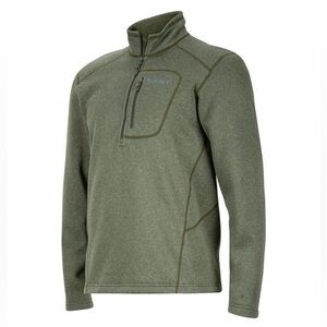 Marmot Drop Line 1/2 Zip Fleece Jacket Olive Green Men's Size XL Outdoor Hiking